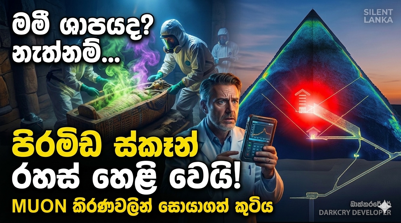 Pyramid Scan Secrets and Mummy Curse Sinhala Rahas Wisthara PDF Silent Lanka